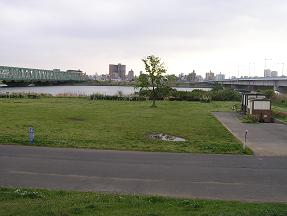 葛飾あらかわ水辺公園の様子