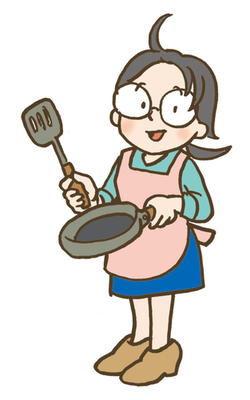 くー先生のイラスト（料理）