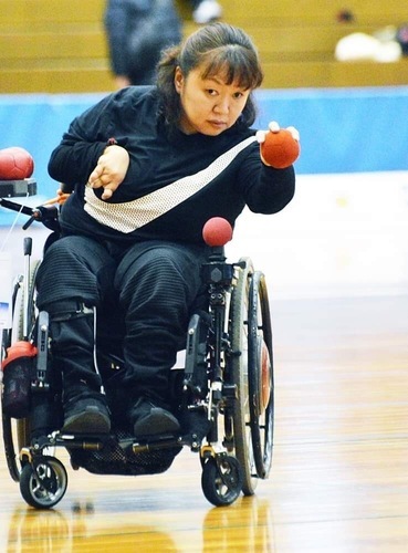 海沼 理佐 選手の写真